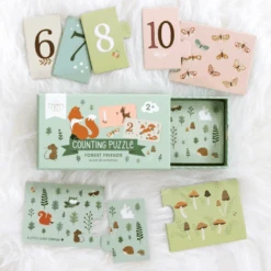 Telpuzzels Forest Friends | Speelgoed Van A Little Lovely Company -Hieppp Versiering Winkel a little lovely company telpuzzels forest friends 3