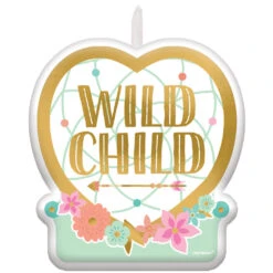 AMSCAN Boho Birthday Kaars 'Wild Child' | Boho Chic