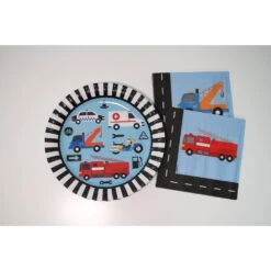 AMSCAN Redders Op De Weg Borden (8 Stuks) | Kinderfeestjes -Hieppp Versiering Winkel amscan redders op de weg borden 8 stuks 1