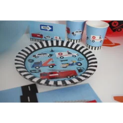 AMSCAN Redders Op De Weg Borden (8 Stuks) | Kinderfeestjes -Hieppp Versiering Winkel amscan redders op de weg borden 8 stuks 4