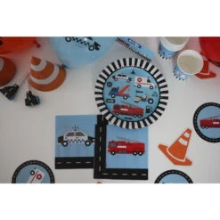 AMSCAN Redders Op De Weg Servetten (20 Stuks) | Kinderfeestjes -Hieppp Versiering Winkel amscan redders op de weg servetten 20 stuks 3