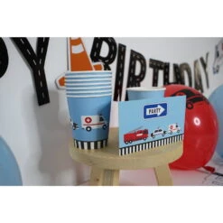 AMSCAN Redders Op De Weg Uitnodigingen (8 Stuks) | Kinderfeestjes -Hieppp Versiering Winkel amscan redders op de weg uitnodigingen 8 stuks 1