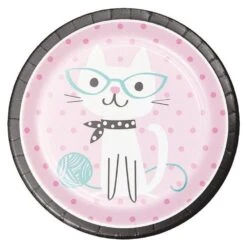 Purr-fect Party Borden Van 23 Cm, 8 Stuks