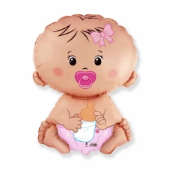 Baby Girl Folieballon Van 45 Cm | Geboorteballonnen
