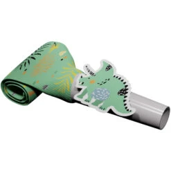 Folat Dino Roars Roltongen (6 Stuks) | Dinosaurus Feestartikelen