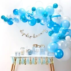 Ginger Ray Ballonnenboog Pakket Blauw | Set Om Zelf Een Ballonboog Te Maken