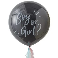 Baby Gender Reveal Ballon 'Boy Or Girl?' Van Ginger Ray