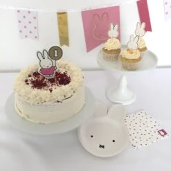 Nijntje Borden (8 Stuks) Voor Een Verjaardagsfeestje -Hieppp Versiering Winkel haza nijntje bordjes 8 stuks nijntje feestartikele 3