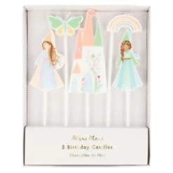 Meri-Meri Magische Prinses Taartkaarsjes (5 Stuks) | Magical Princess Meri Meri