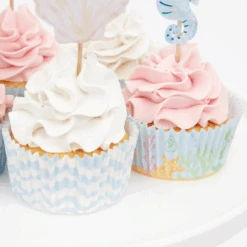 Meri-Meri Mermaid Cupcakes Set (24 Stuks) | Mermaid Party Van Meri Meri 7 Meri-Meri Mermaid Cupcakes Set (24 Stuks) | Mermaid Party Van Meri Meri -Hieppp Versiering Winkel meri meri mermaid cupcakes set 24 stuks mermaid pa 1
