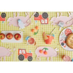 Meri-Meri On The Farm Borden | Boerderij Feestartikelen Van Meri Meri -Hieppp Versiering Winkel meri meri on the farm borden 8 stuks boerderij fee 3