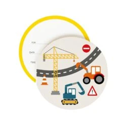 Bouwplaats Ballonnen (8 Stuks) | Constructie Feestartikelen