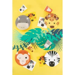 Wilde Dieren Bekers (8 Stuks) - Mini Safari Van My Little Day -Hieppp Versiering Winkel my little day wilde dieren bekers 8 stuks mini saf 2