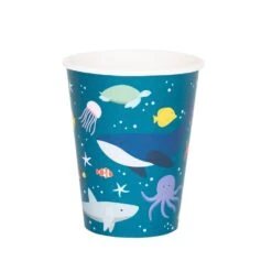 Zeedieren (Ocean) Bekers (8 St.) | Diep In De Zee Feestartikelen