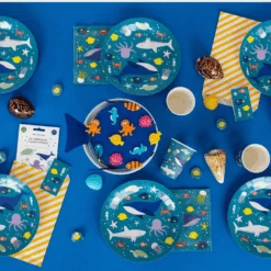 Zeedieren (Ocean) Servetten (20 St.) | Diep In De Zee Feestartikelen -Hieppp Versiering Winkel my little day zeedieren ocean servetten 20 stuks d 2