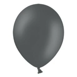 Partydeco Grijze Ballonnen Van 30 Cm, 10 Stuks