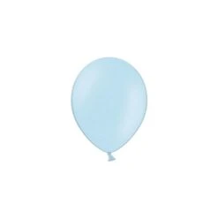 Partydeco Lichtblauwe Ballonnen (12 Cm) Voor Ballondecoraties
