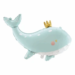 Partydeco Walvis Folieballon (Supershape) | Baby Collectie