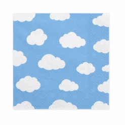 Partydeco Wolkjes Servetten (20 Stuks) | Feestartikelen, Tafelgerei