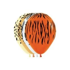 Jungle Prints Ballonnen (25 Stuks) Voor Een Jungle Of Safari Feestje