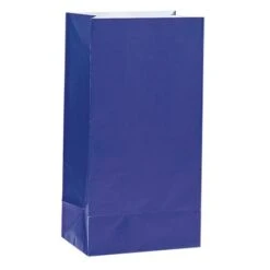 Unique Donkerblauwe Uitdeelzakjes, 12 Stuks | Traktatie Zakjes