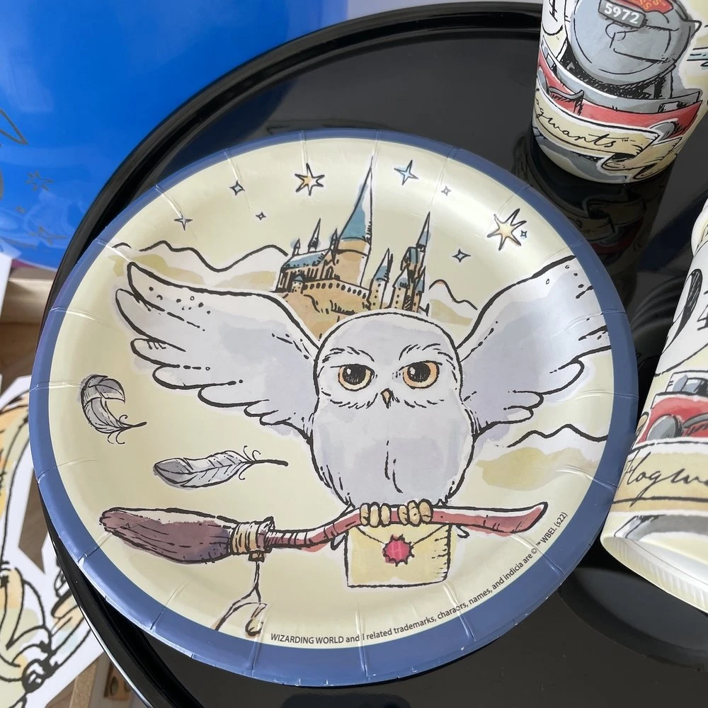 Unique Harry Potter Bordjes (8 Stuks) | Harry Potter Feestartikelen 2 Unique Harry Potter Bordjes (8 Stuks) | Harry Potter Feestartikelen - Afbeelding 2