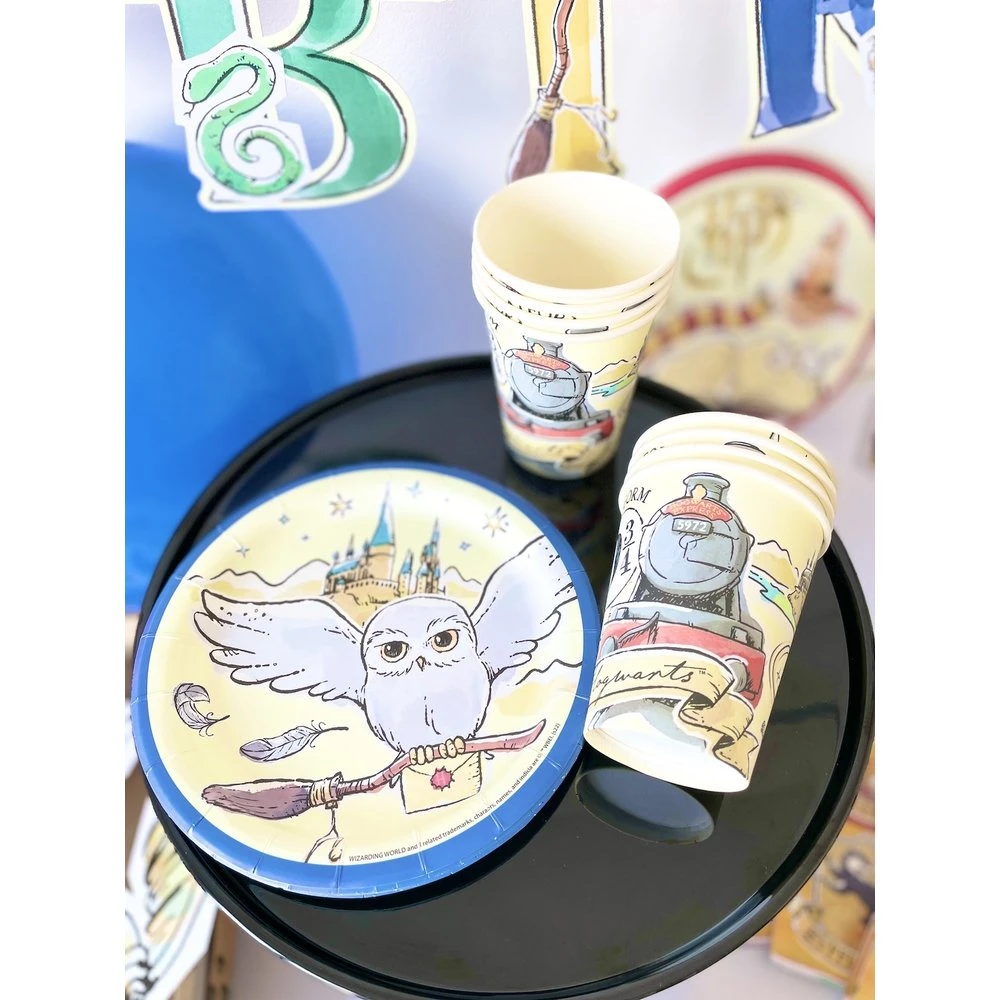 Unique Harry Potter Bordjes (8 Stuks) | Harry Potter Feestartikelen 3 Unique Harry Potter Bordjes (8 Stuks) | Harry Potter Feestartikelen - Afbeelding 3