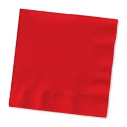 Unique Servetten In De Kleur Rood, 20 Stuks