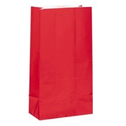 Unique Rode Uitdeelzakjes, 12 Stuks | Traktatie Zakjes