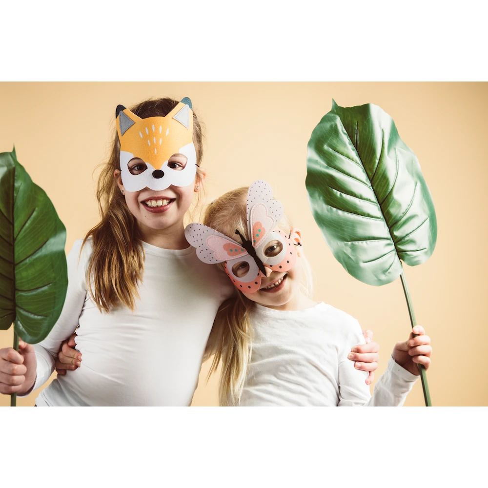 Hieppp Versiering Winkel 34 Hieppp Versiering Winkel -Hieppp Versiering Winkel folat vos masker vilt per stuk dierenmasker 3